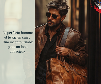 Le perfecto homme et le sac en cuir