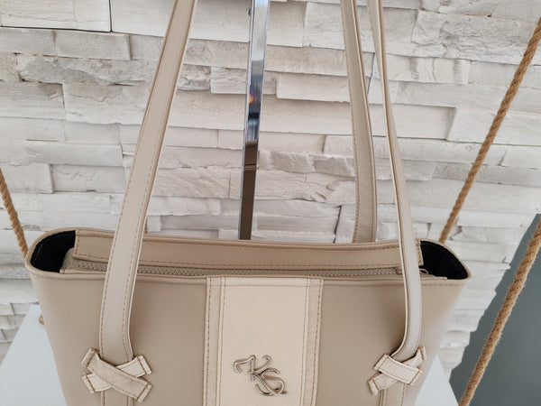 Sac à main " Popine " beige