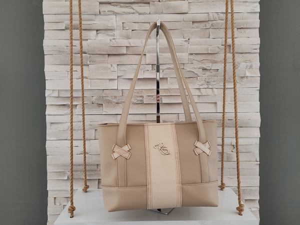 Sac à main " Popine " beige