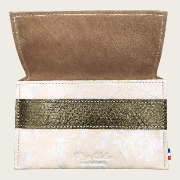 Portefeuille Plume Or - Mon-petit-sac.fr