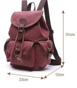 sac vintage rouge rose dimensions